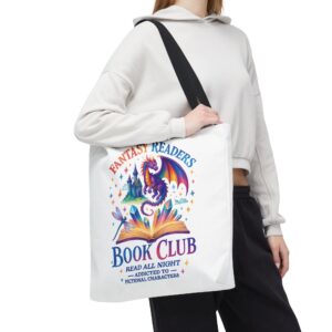 Fantasy Readers Book Club - Read All Night Tote Bag