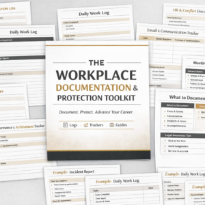 Workplace Documentation & Protection Toolkit