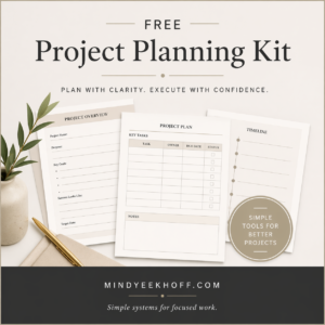 (Free) Project Planning Kit