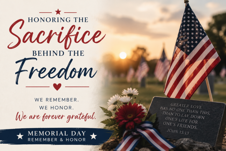 Honoring the Sacrifice Behind the Freedom