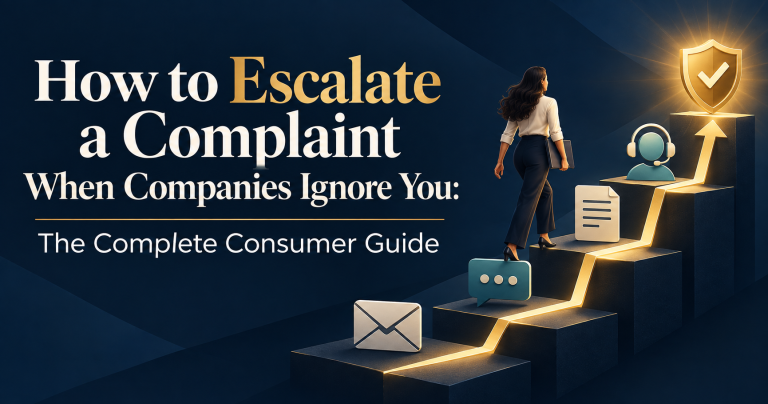How to Escalate a Complaint When Companies Ignore You: The Complete Consumer Guide